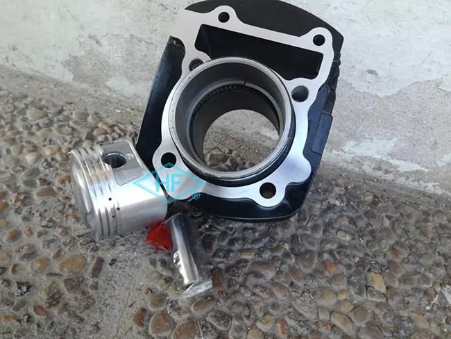 Black FZ16 / YM1-1 Piston Seal Kit , Piston Kit For Yamaha Blaster With Gaskets