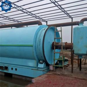 Wholesale 10ton 12ton Environmental Used Waste Tire Pyrolysis Recycling Plant For Fuel Oil from china suppliers
