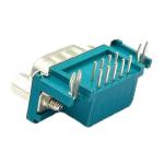 Right Angle DB9 D-SUB Connectors 9 Pin Male Female PCB Mount