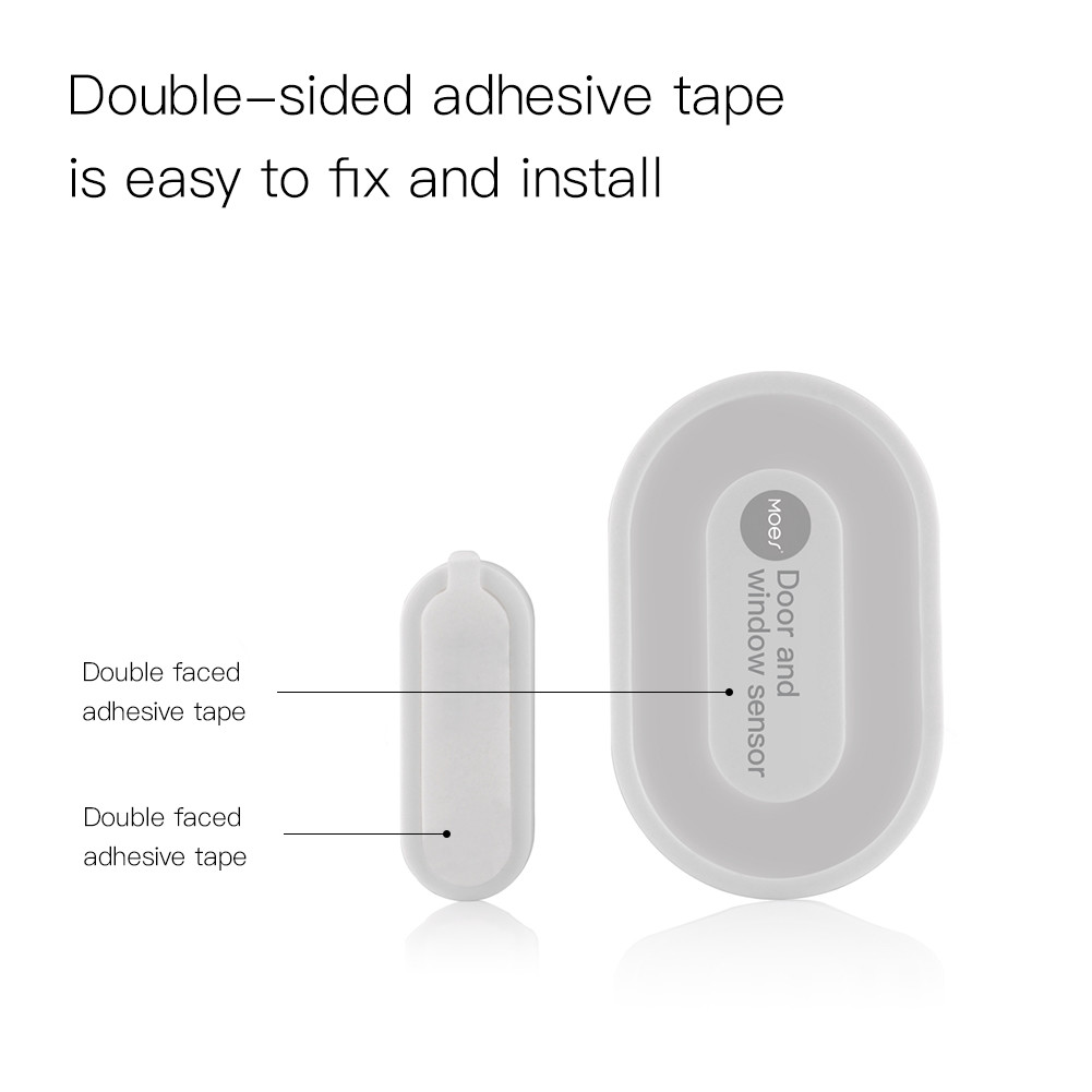 ZigBee Smart Door Window Break Sensor Home Security Alarm System Smart Life Tuya App Remote Control
