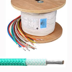 Wholesale UL3122 Flexible Insulated Wire 16AWG Copper Conductor Fiberglass Braiding Cable from china suppliers