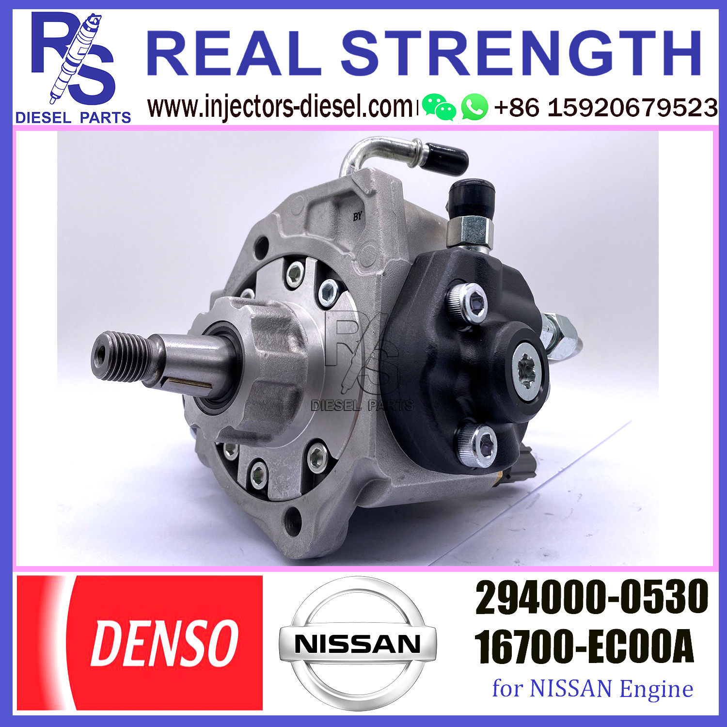 Common Rail DENSO Fuel Pump 294000-0530 16700-EC00A FUEL PUMP FOR NISSAN engine 294000-0530 16700-EC00A