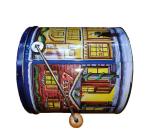 Color Painting Galvanized Metal Buckets , Reusable Galvanized Beer Buckets
