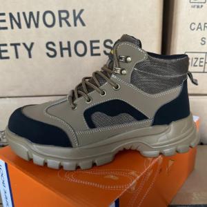 Wholesale Unisex Warehouse Steel Toe Boots Anti Slip Industrial Work Boots from china suppliers