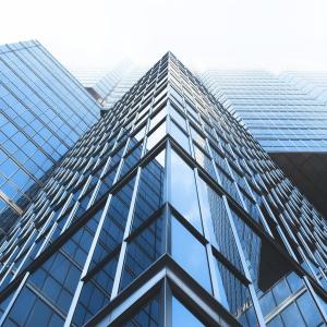 Wholesale Reflective Low E Glass Curtain Wall Soundproof For Green Construction from china suppliers