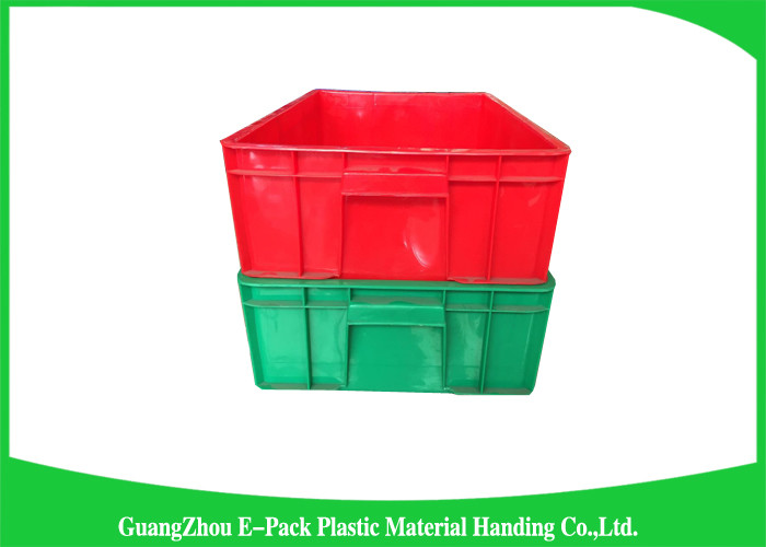 50L Plastic Stackable Storage Bins Space Saving , Recycle Plastic Stacking Boxes
