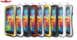 Wholesale Genuine Aluminum Dirtproof/Shockproof/Waterproof Case For Samsung Galaxy S5 Gift Box Yes from china suppliers