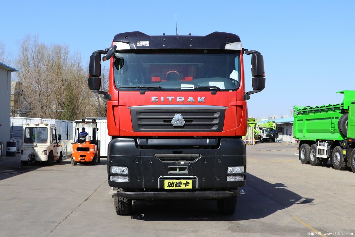 Horsepower 351 450hp SITRAK 6x4 Dump Truck G7 for Construction Project in Africa
