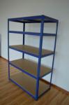 MDF Boltless Heavy Duty Shelving 5 Tier Storage Garage Metal Shelving Rack