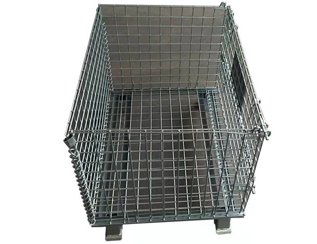 Stackable Express Sorting 4.8mm Metal Pallet Cage