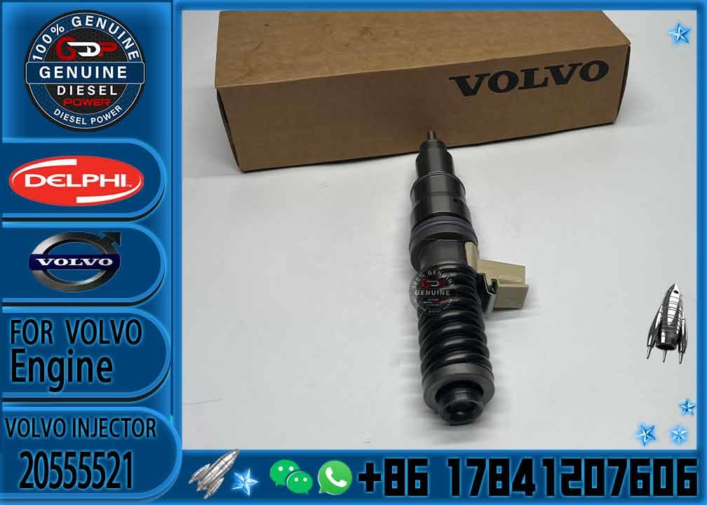 High Quality Auto Parts common rail fuel injector 20555521 7485003042 7485003949 BEBE4D35002 for RENAULT 11LTR EURO3 HI