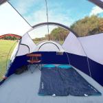 CAMPROS CP Tent 8 Person Camping Tents, Weather Resistant Family Tent, 5 Large