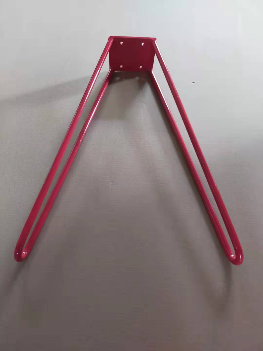 17 Inch Set of 2 Skateboard Hairpin Legs Solid Iron Table Legs for Modern Simple Style
