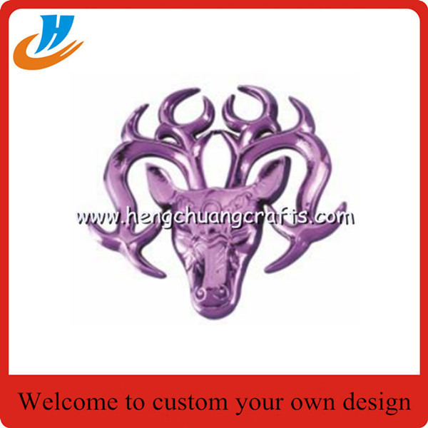 China factory custom Animal shape metal fridge magnets,magnetic fridge badge for sale