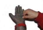 Protective Stainless Steel Gloves Nylon And Metal Belt For Butcher