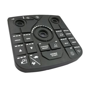 Wholesale Touch Feeling Heavy Machinery Silicone Rubber Keypad For Excavator Bulldozer Keyboard from china suppliers