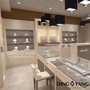 Wholesale Custom Made Stain Steel Showroom Display Cabinets from china suppliers