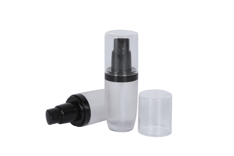 30ml Glass Bottle PP Cap / Pump Skin Care Packaging Customized Foundation Bottle UKE19