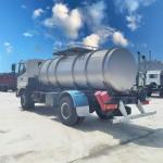 11-20T Foton / Forland Chassis 270hp Stainless Steel SS304 Tanker For Water And