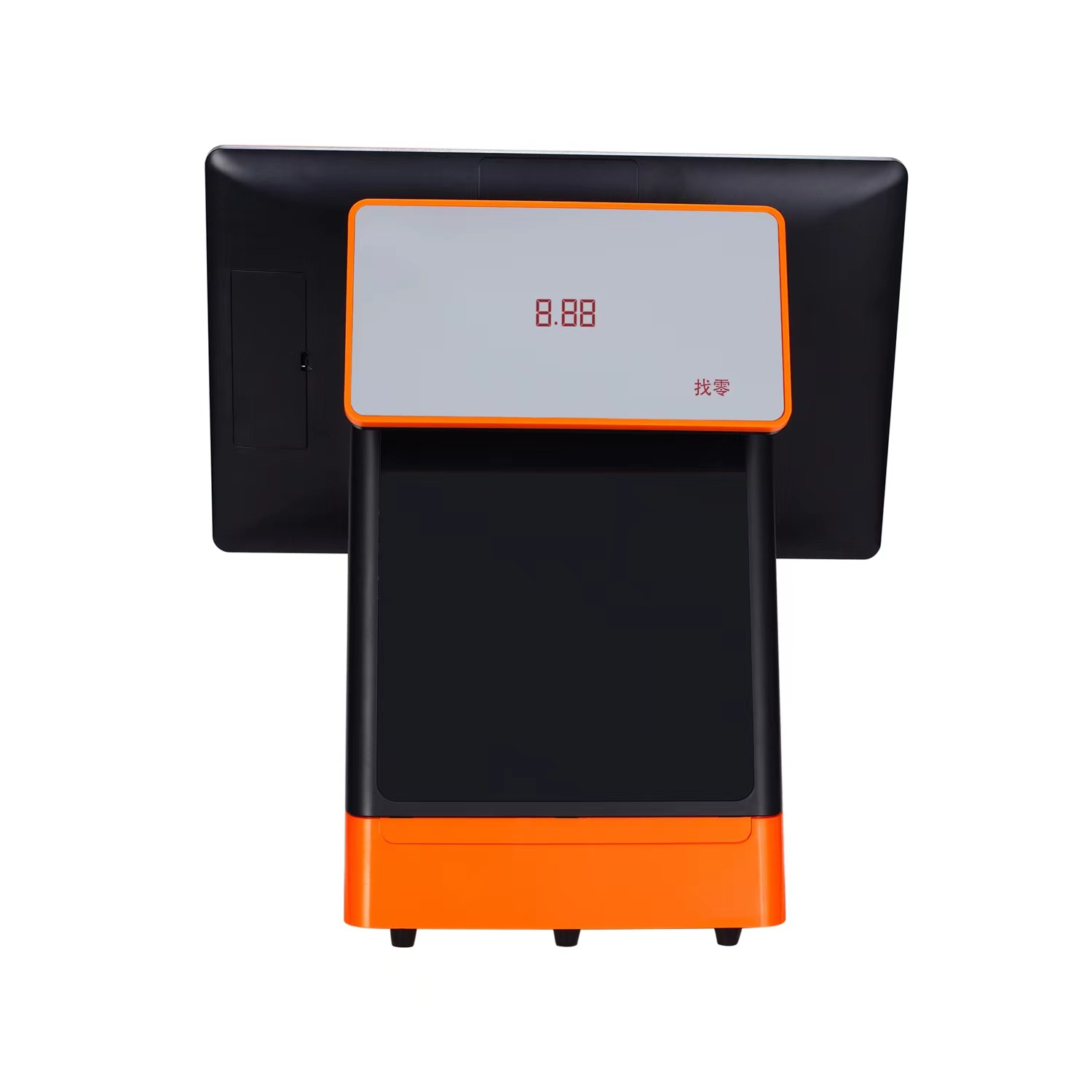 Fast Food and Market POS Machine Printer 80mm Built-in Thermal Printer with Cutter