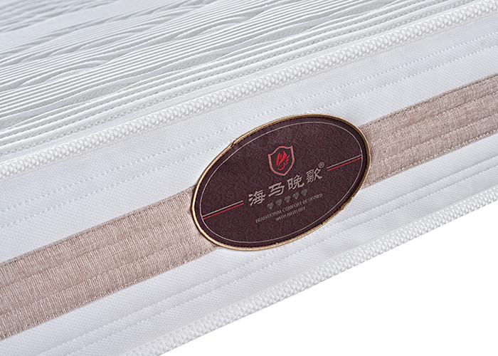 Dust Resistant Hybrid Natural Latex Pocket Spring Mattress Thickened Hypoallergenic