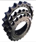 Aftermarket Undercarriage Excavator Spare Parts Sprocket Wheel Yellow / Black
