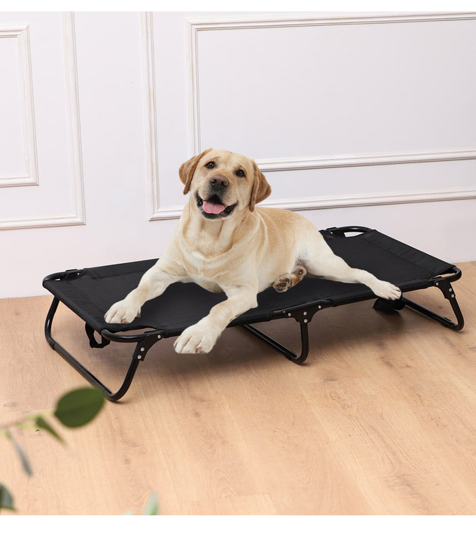 Foldable Installation-Free Pet Camp Bed For Large Medium And Small Dogs