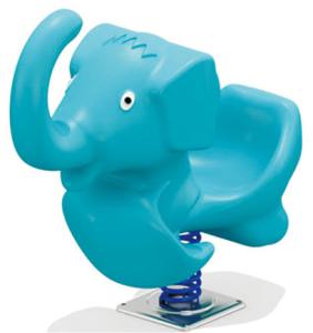 Wholesale eco-friendly plastic spring rider elephant rocking horse for kids from china suppliers