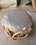 Luxury Cane Modern Tea Table Wooden Wicker Rattan Bar Chairs Outdoor Garden Sofa