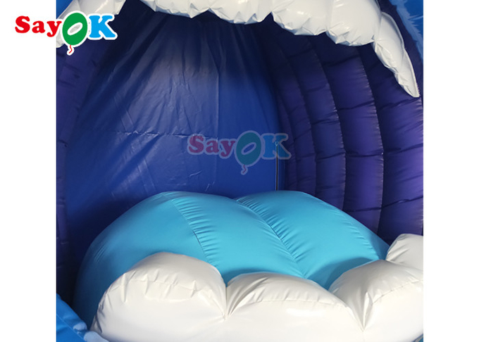 Stage Background Props Custom Inflatable Products Opening Mouth For Single Party Decor