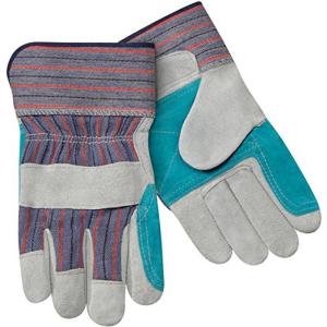 Wholesale Pasted Cuff Split Cowhide Leather Gloves 10.5 Inch from china suppliers