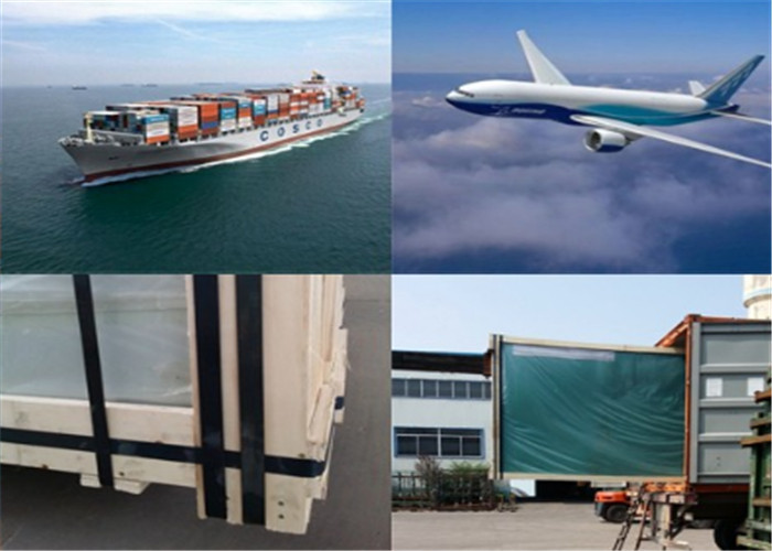 High Safety Clear PVB Laminated Glass Tempered Flat Laminated Glass For Fence / Balcony