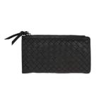 Durable Slim Card Holder Clutch Purse Real Leather For Women WA26