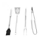 BBQ Accessories 10PCS 304 Stainless Steel Bbq Grill With Aluminum Case
