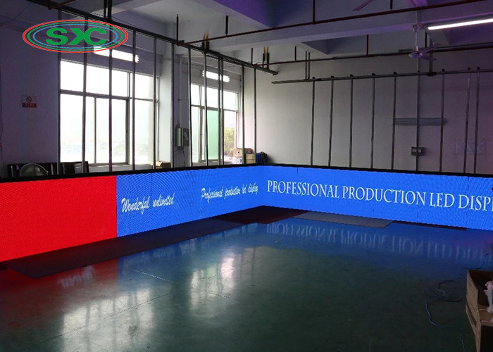 Die Cast Aluminum/Rental Screen P3.91 Stadium LED Screen, LED Peripheral Board 1/8 Scan Mode