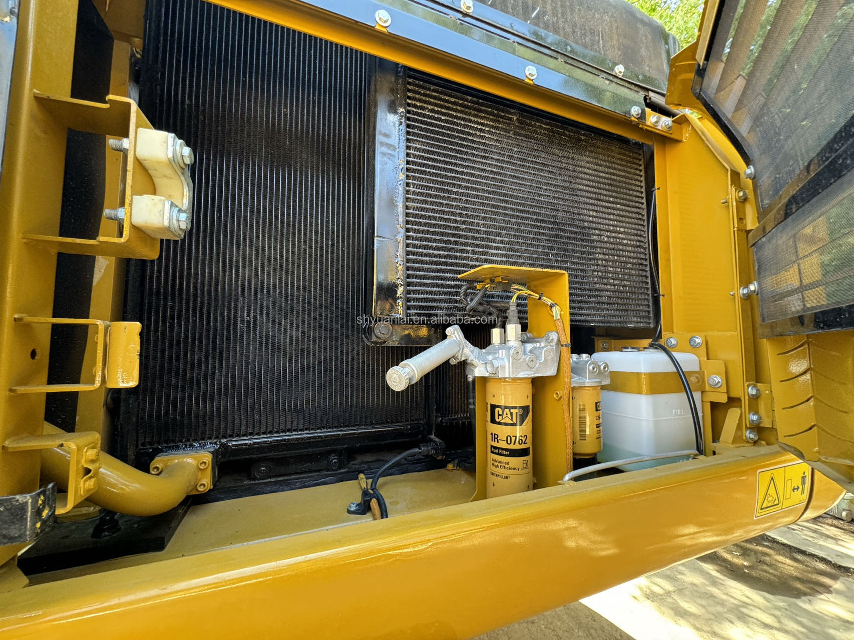 Original Hydraulic Cylinder Second Hand CAT326D2 Excavator With And Soft Steel Design