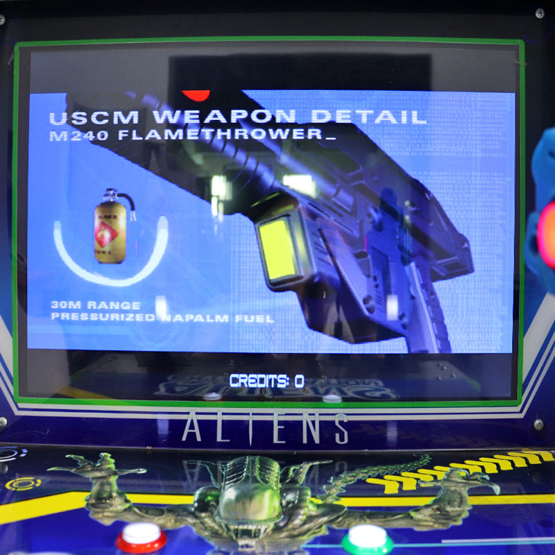 Playfun Coin Operated Shooting Game Machine 22 Inch LED Aliens Gun Shooting Arcade Game Machine Kids game