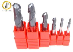 Wholesale High Performance Miniature Carbide End Mills Metric Ball End Mill Bits ALTiN Coating from china suppliers