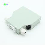 DIN Rail Mounted SC Duplex Optical Termination Box For Fiber Optic Cable