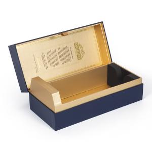 Wholesale Factory Custom Luxury Paperboard Wine Rigid Box Food Packaging Paper Boxes from china suppliers