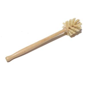 Wholesale Natural Sisal Bristles Wood Bathroom Scrub Brush Bamboo Toilet Cleaning Brush from china suppliers
