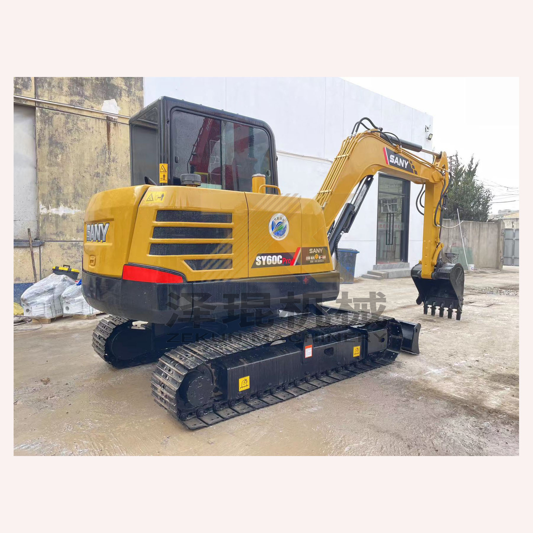 Used Sany SY60C Pro Excavator 60C with Excellent Performance and 0-2000 Working Hours