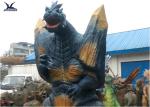2.3 Meters Amusement Park Giant Realistic Dinosaur Models Animatronic Godzilla