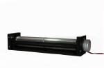 Refrigerator Cross Flow Fan 30x90MM Series / 12V 24V DC Tangential Fan For Air