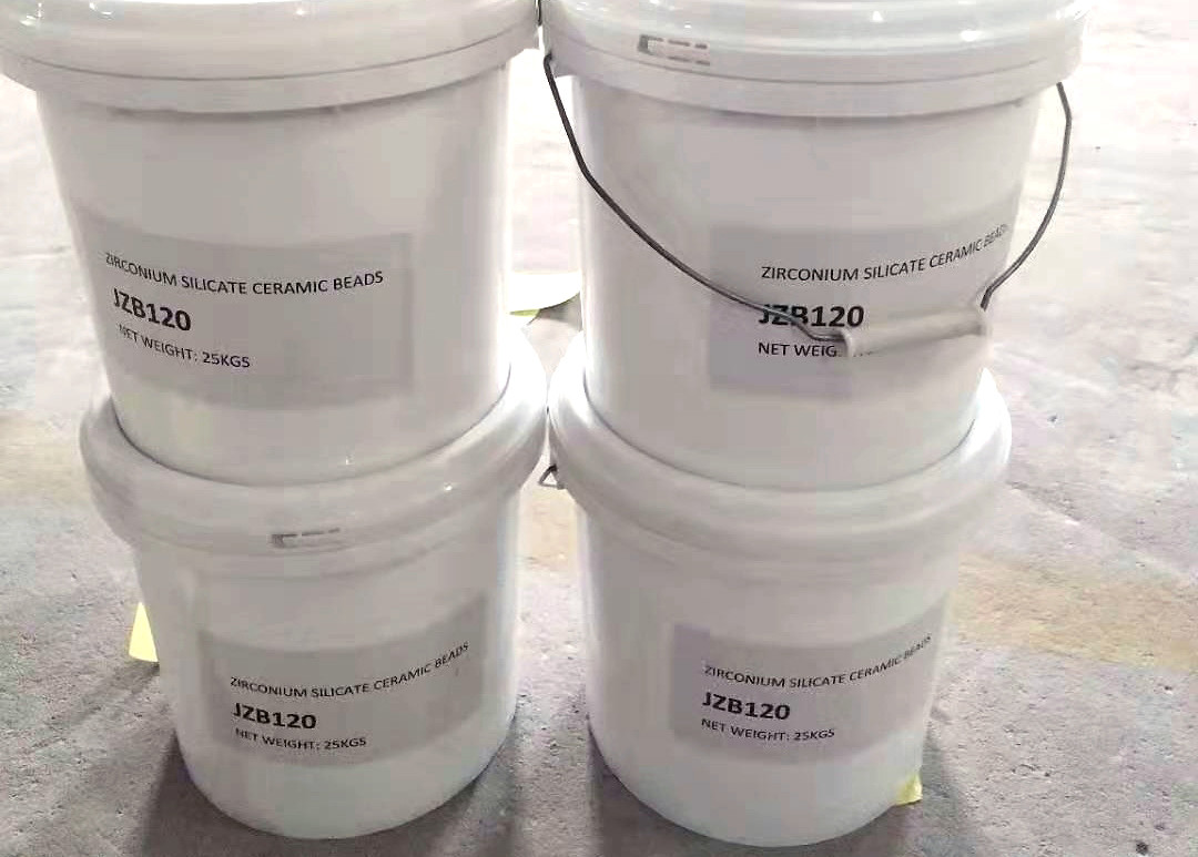 JZB60 JZB120 JZB205 Ceramic Beads Sandblasting Media for Metal Surface Treatment