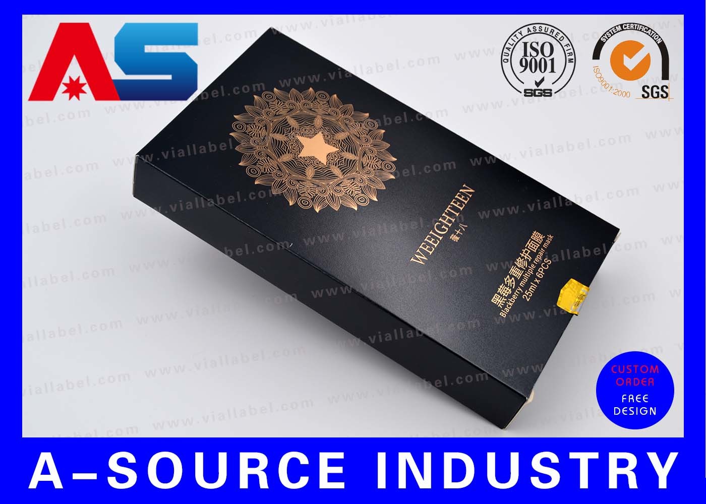 Gold Foil Embossing 10ml Vial Boxes With Pharma Packaging Design For Injection Bottles