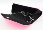 Elegant Luxury Cosmetic Evening Clutch Bags Carton Pink Clutch Envelope Bag