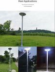 Integrated Solar LED Street Light 15W All In One Garden Street Light
