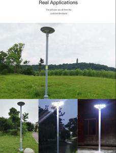 Wholesale 2020 Trending product outdoor round deco solar led garden light 15 watt UFO solar street light from china suppliers