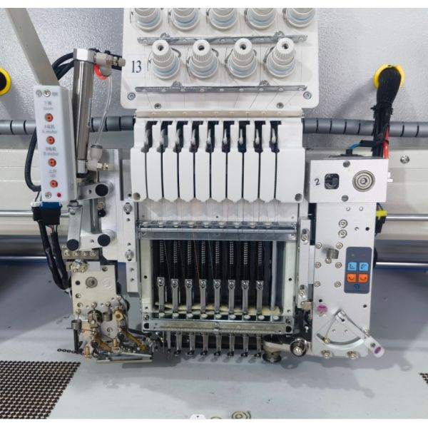 Twin Sequins Embroidery Machine Multi Head For Sequin Attachment Multi Heads